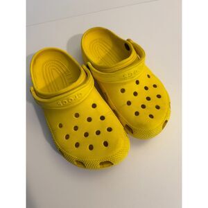 Bright Yellow Crocs - Size 6M/8W